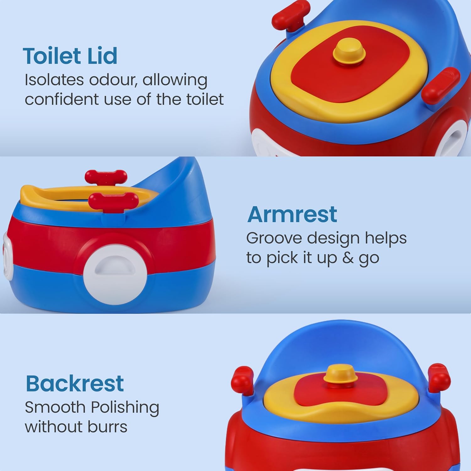 Luvlap - 3 in 1 Potty Training Seat
