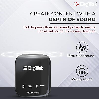 DigiTek DWM-101 PRO Wireless Microphone