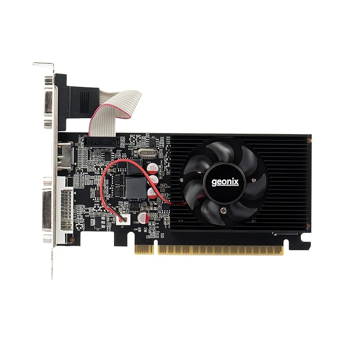 GEONIX GEFORCE GT 730LP 4GB DDR3 Graphic Card (‎GXGCD34GB)