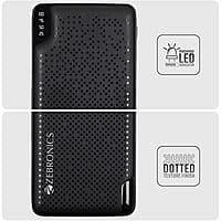 ZEBRONICS ME53 Power Bank, 10000 mAh, 10W, Dual USB Output, Type C & Micro USB Input, Built in Protections, Percentage LED Display, Included USB to Type C Cable