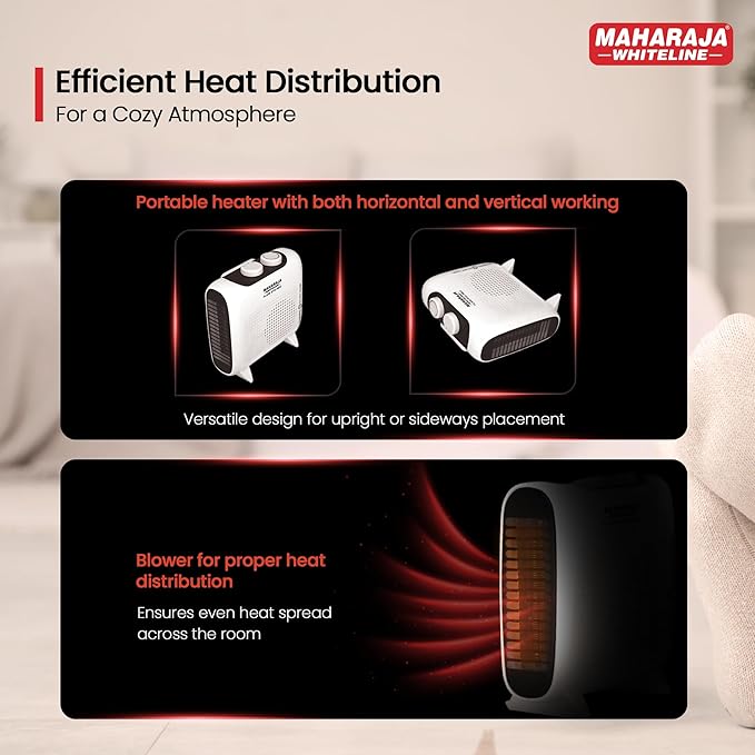 Maharaja White line Flare Evo Room Heater