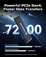 Acer Predator GM6 1TB NVMe SSD – M.2 2280 | PCIe Gen4 | Up to 7200MB/s Read