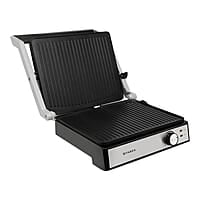 Faber 2200W 3-in-1 Panini Maker 180° BBQ Grill, Contact Griller & Panini/Sandwich Press