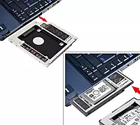 uPort BIG CADDY 12.7 mm Internal HDD Enclosure provides excellent protection, easy access, and supports multiple HDD sizes for reliable performance.