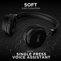 boAt Rockerz 410 Bluetooth Over Ear Headphone with Super Extra Bass, Up to 8H Playtime, Dual Connectivity Modes, Foldable Earcups and Lightweight Design