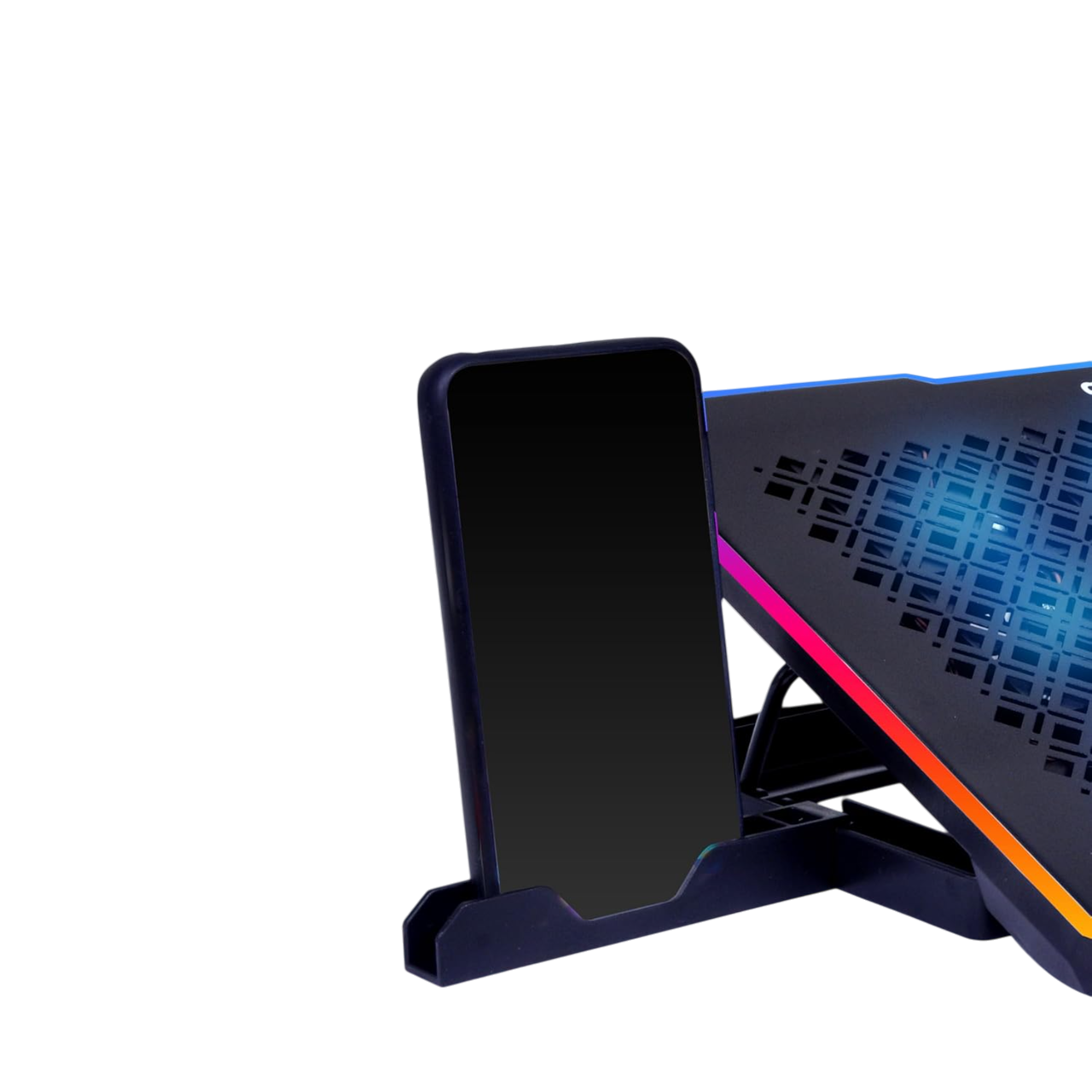 Geonix Ergo 3 Gaming Laptop Cooling Stand, 12 Quiet Fans, for 15.6-18 Inch Laptops, Black, GXCLP-012F Geonix Ergo 3 Gaming Laptop Cooling Stand, 12 Quiet Fans, for 15.6-18 Inch Laptops, Black, GXCLP-012F