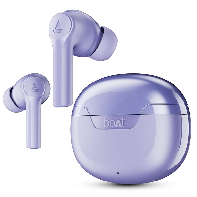 boAt Newly Launched Airdopes 300 Premium Truly Wireless in-Ear Earbuds with 4 Mics AI-ENx Spatial Audio, 50HRS Playtime, Multipoint Connection, ASAP Charge, Hearables App Support