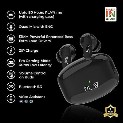 PLAY T37 - PLAYGO MUZEPRO Black PLAY T37 - PLAYGO MUZEPRO Black