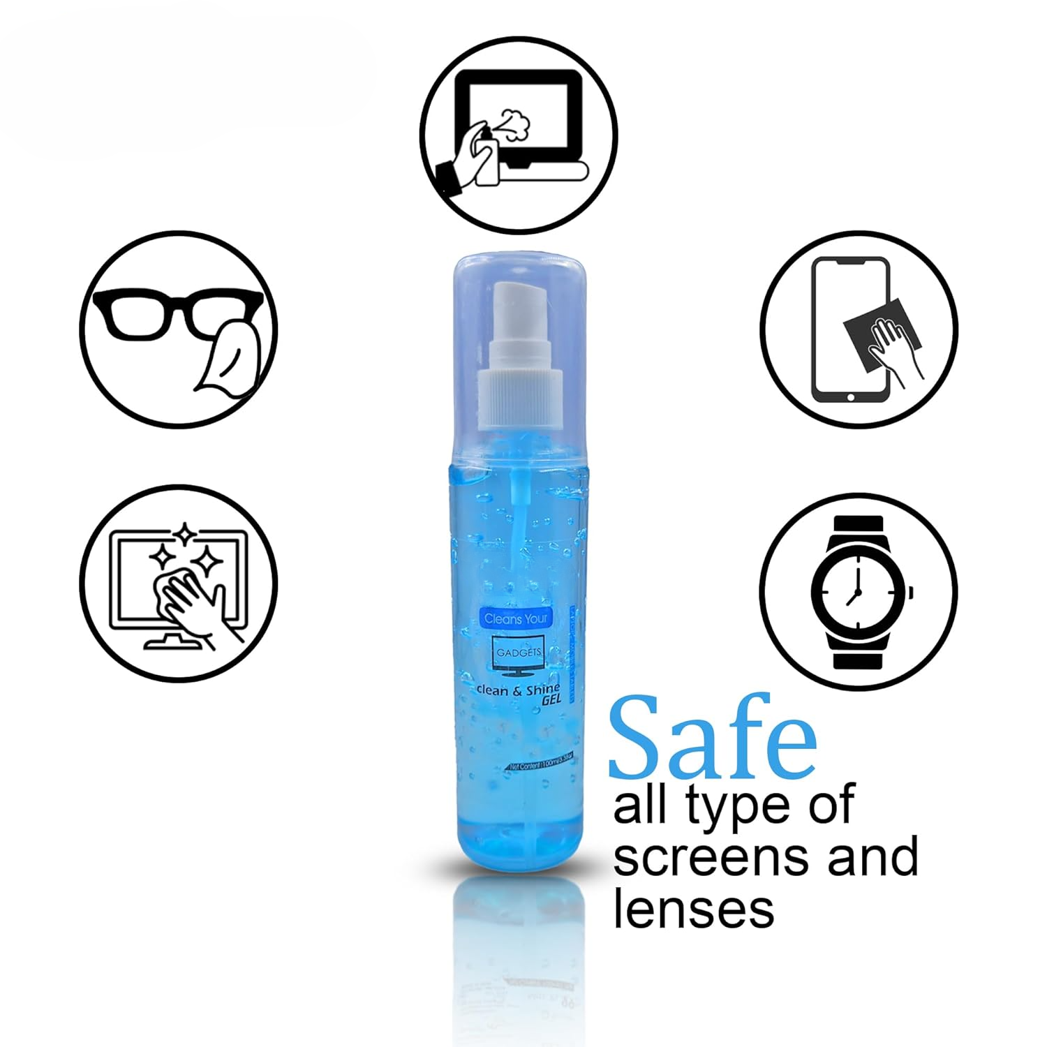 Lcd Cleaner Spray Gel Bottle 100ML Lcd Cleaner Spray Gel Bottle 100ML