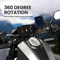 Portronics Mobike 4 – Securely mount your phone on your bike with this 360° adjustable grip. Perfect for navigation and hands-free calls while cycling. Durable and easy to install.