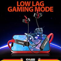 Blaupunkt Newly Launched BE120 Touch Wireless in Ear Neckband with Multi-Touch Control I Auto Magnetic Off I Gaming Ready I 40H Playtime I Turbovolt Charging I Built-in Handsfree Calling