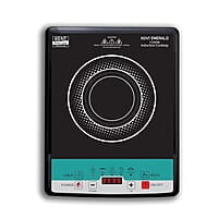 KENT Emerald Induction Cooktop 1500W | Faster Cooking with 5 Preset Options | Full Microcrystalline Glass