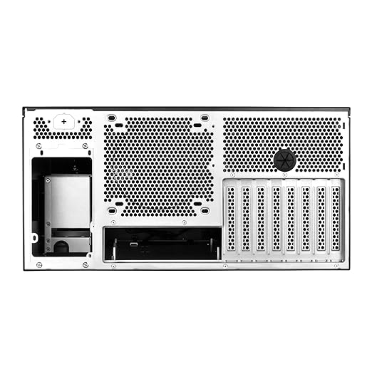Silverstone 5U Rackmount Server Chassis with Dual 180mm Fans (RM51)