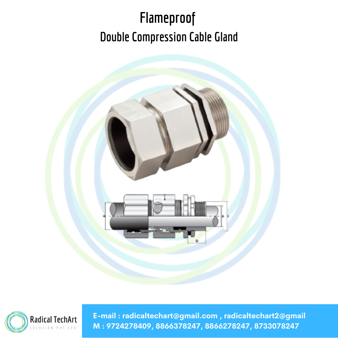 Flameproof Double Compression Cable Gland