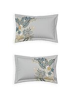 Emerald Smoke Blue Elemental DDecor Bed Sheet