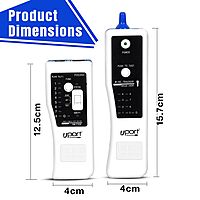 uPort Cable Tracker – Trace LAN and phone lines accurately. Includes tone generator, LED indicators, compact design for easy networking.