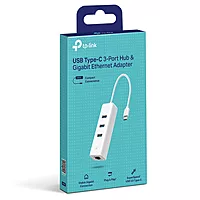 TP-Link UE330C 3-Port Hub & Gigabit Ethernet Adapter