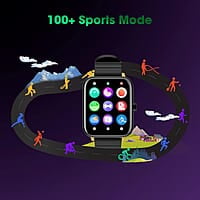 ZEBRONICS DC Joker Edition DRIP Smartwatch with Bluetooth 5.1 Calling, 1.69" Display Size, Voice Assistance, 11 Built-in + Customizable Watch Faces, 8 Menu UI, IP67 and 100+ Sports Tracker