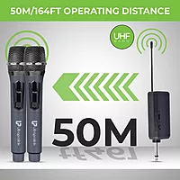 UltraProlink UM1191-1 - Sonic Duet Dynamic Wireless Microphone Set