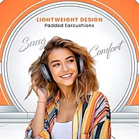 EERS Wireless Bluetooth Headphone – Up to 30 Hours Playtime | Metallic Grey