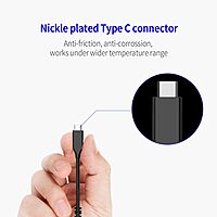 Uport 5M USB 3.0 to Type-C Cable – High-speed data transfer and fast charging. Durable design, perfect for connecting devices at a distance. Compatible with various Type-C devices.