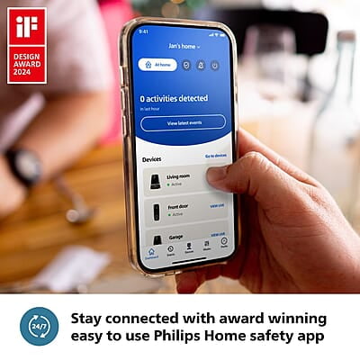 PHILIPS HSP3800 Smart 360° WiFi Outdoor Security Camera PHILIPS HSP3800 Smart 360° WiFi Outdoor Security Camera