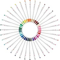 Zebra ClickArt Markers -36 Color Set-Assorted Colors Zebra ClickArt Markers -36 Color Set-Assorted Colors