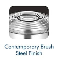 MILTON Galaxia 7500 Double Walled Stainless Steel Casserole, 6.2 litres, Silver