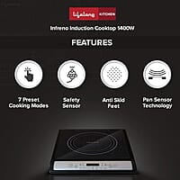 Lifelong Inferno LLIC20 1400-Watt Induction Cooktop