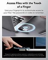 Lexar JumpDrive F35 Pro 64GB USB 3.2 Pen Drive – Fingerprint Security