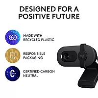 Logitech Brio 100 Webcam (Graphite)