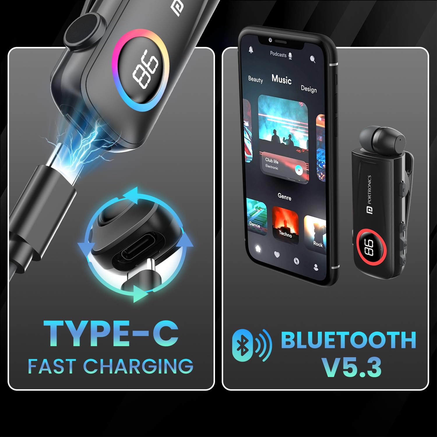 Portronics Harmonics KIip 5