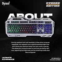 HAMMOK-SPARTAN RGB Gaming Keyboard Blue/Yellow features customizable RGB lighting, responsive keys, and a durable design for gamers. Enjoy a vibrant gaming experience with this stylish keyboard!