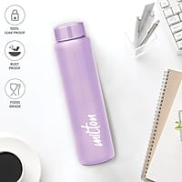 MILTON Aqua 1000 Stainless Steel Water Bottle, 950 ml