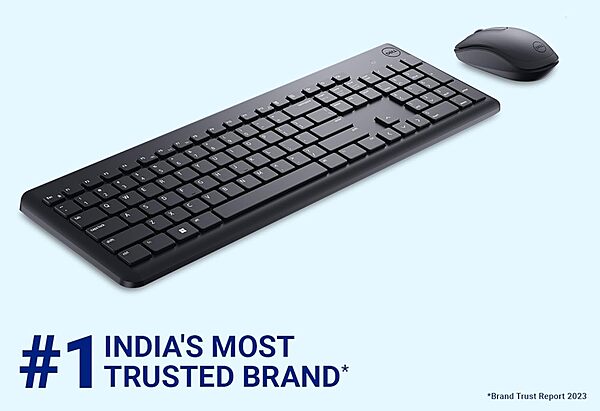 Dell Wireless Keyboard and Mouse (KM3322W) offers a seamless wireless experience with a compact design, long battery life, and reliable connectivity, perfect for home or office use.