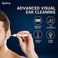 Lifelong Ear Cleaning Tool with Camera - Rechargeable Ear Cleaner – Ear Wax Removal