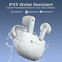 Portronics Twins S18 – TWS Earbuds, 30H Playtime, White. Enjoy seamless connectivity, superior sound quality, and a sleek design. Perfect for music lovers and on-the-go lifestyles.