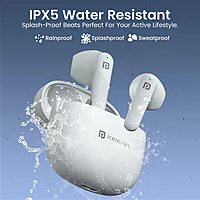 Portronics Twins S18 – TWS Earbuds, 30H Playtime, White. Enjoy seamless connectivity, superior sound quality, and a sleek design. Perfect for music lovers and on-the-go lifestyles.