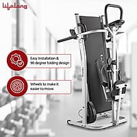 Lifelong LLTM144 Manual Multifunction 4 in 1 Treadmill (Jogger, Twister, Stepper and Push-up bar)