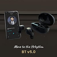 ZEBRONICS Zeb Sound Bomb Q Pro Truly Wireless Bluetooth in Ear Earbuds with Mic