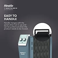Havells Hestio 11 Wave Fin OFR 2900 Watt with 3 Heat Setting 1000W/1500W/2500W & PTC Heater 400W