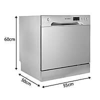Faber 8 Place Settings Dishwasher (FFSD 6PR 8S Ace Inox