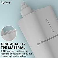 Lifelong Yoga Mat For Women & Men Tpe Material 6Mm Anti-Slip Yoga Mat With Bag For Gym Workout