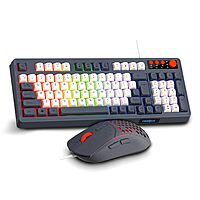 Frontech AERO BLADE KB-0044 – RGB gaming keyboard with mechanical feel, USB interface, anti-ghosting keys & ergonomic design. Built for speed.