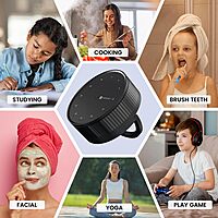 Portronics Tixie Countdown Timer (POR 2911) – 12 Timers | Magnetic | Auto Shutdown | Black