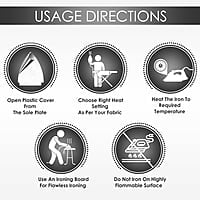 Crompton Rd Dry Iron (750-Watt)