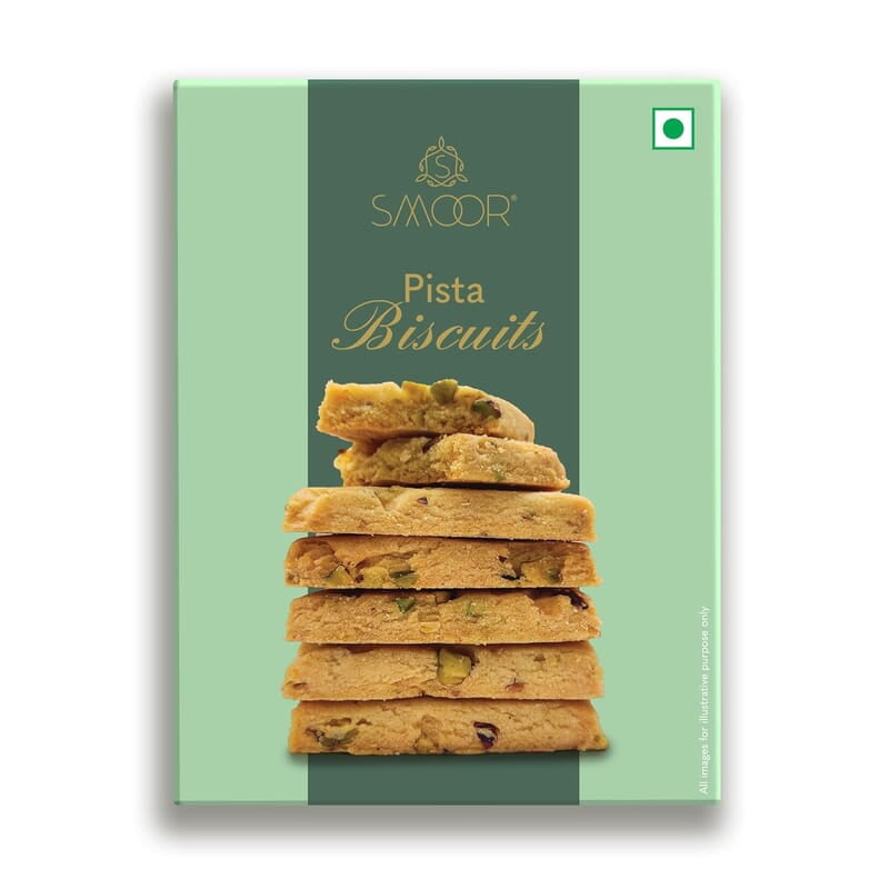 SMOOR Pista Biscuits, 200g Teatime biscuits, cookies and biscuits