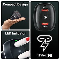 Zebronics CC60 Car Charger 60W