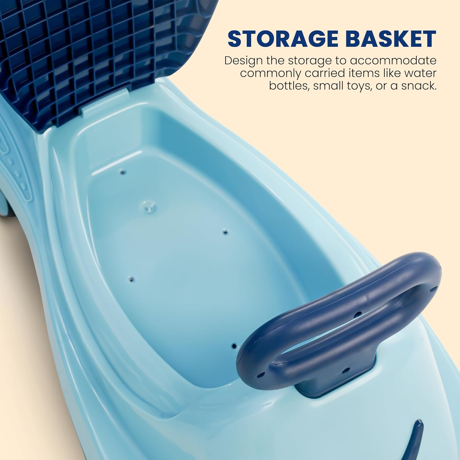 Baybee Primo Kids Magic Swing Cars for Kids-Blue