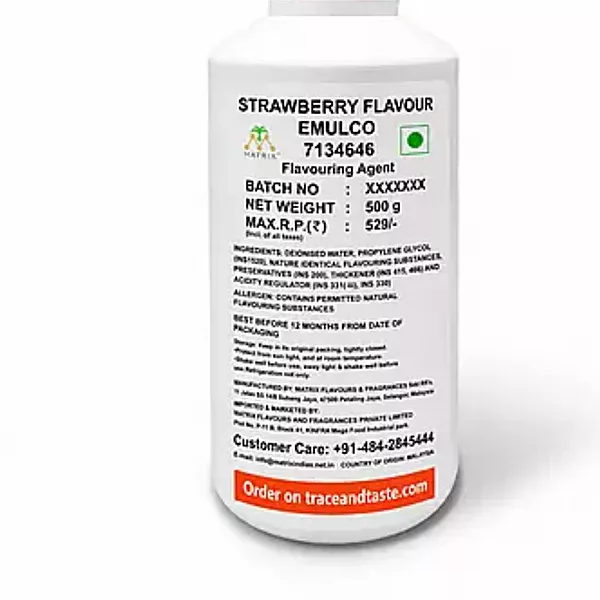 MATRIX – STRAWBERRY- FLAVOUR -EMULCO – 7134646